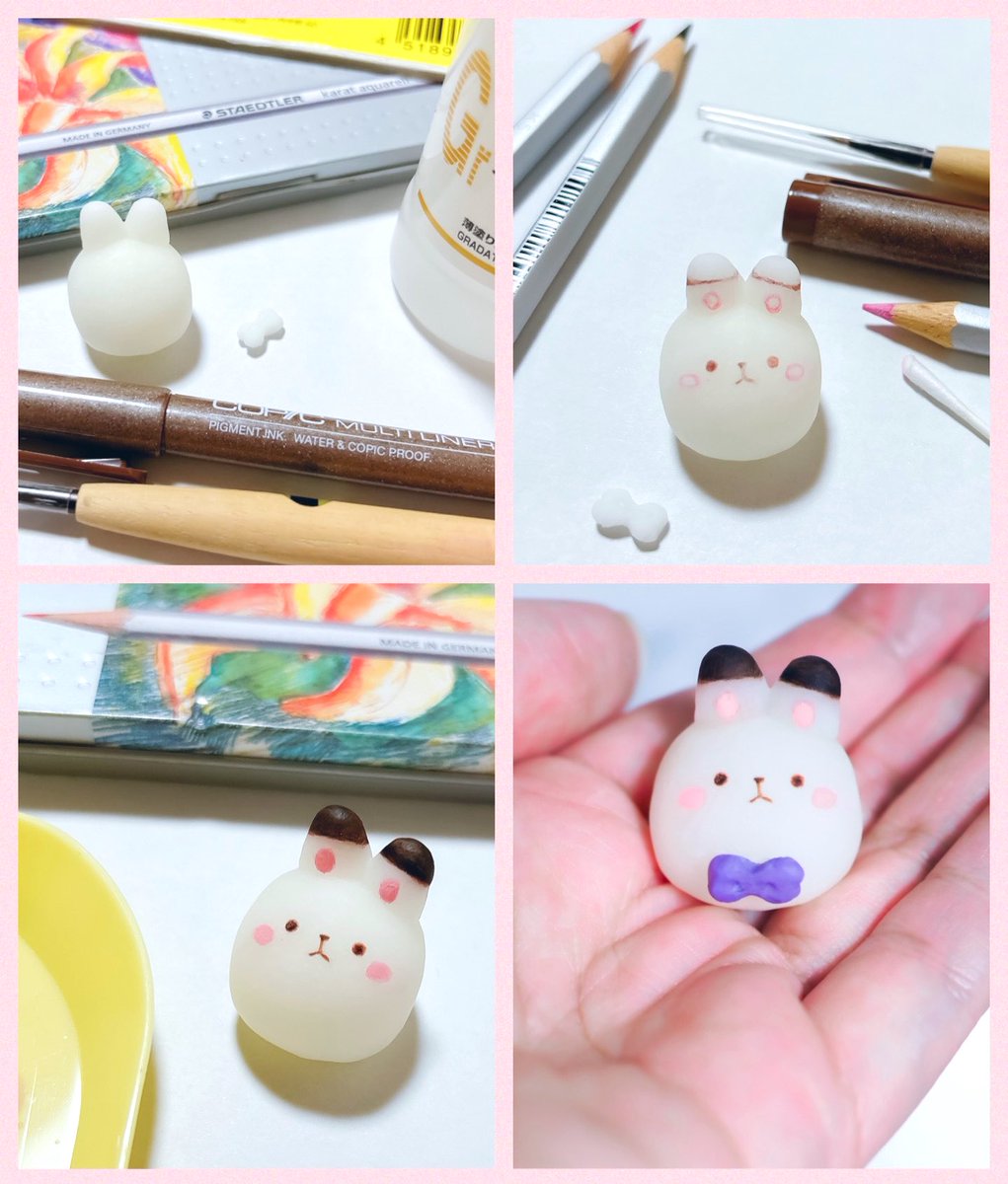 まんまるうさぎ制作工程をまとめました✍😌💭 #恋と深空