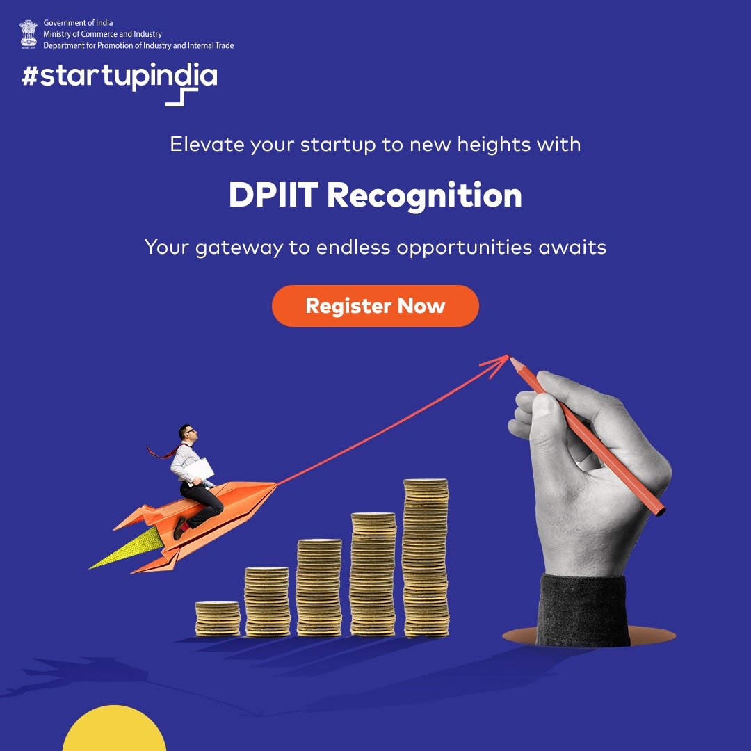 #DPIITrecognition empowers your #startup to reach greater heights. Register now to unlock benefits, such as expedited IPR tracking and filing, self-certification, tax exemptions and simplified public procurement: bit.ly/3SocVL6 #StartupIndia #DPIIT #Indianstartups