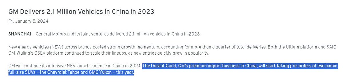 Still no official word from @VolvoCarUSA about the fate of their Made-in-🇨🇳 #EX30 in light of the new 100% tariff.

The EX30 is a high volume (globally) EV that was set to see big numbers in America in the second half of this year.

In the EX30 subreddit, US customers have