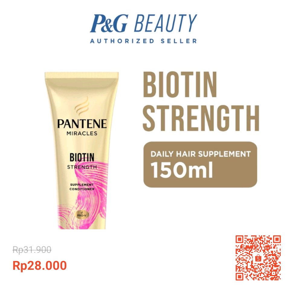 Edriansyah__'s tweet photo. Temukan dan dapatkan Pantene Kondisioner Anti Kusut Miracles Biotin Strength Perawatan Rambut Pro-V 150ml / Pantene Miracles Conditioner hanya Rp28.000 di Shopee sekarang juga! https://t.co/uuELL9Hm5T #ShopeeID https://t.co/5OVjHMRnyS