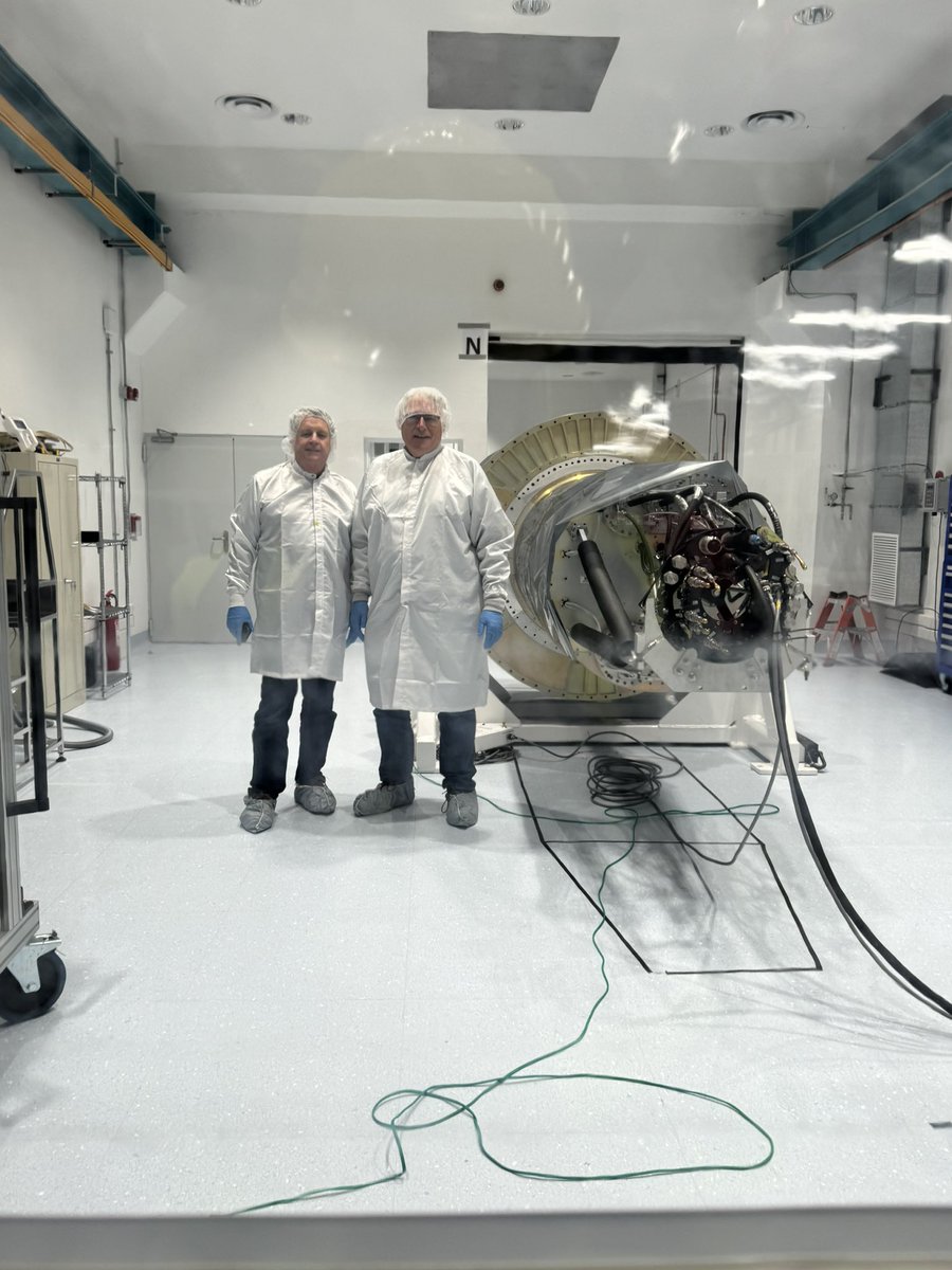 matt_mountain's tweet photo. Visited the Rubin Observatory and saw the LSST camera, the largest digital camera ever constructed. Very impressive! #capturethecosmos https://t.co/HDrkR8hBZC