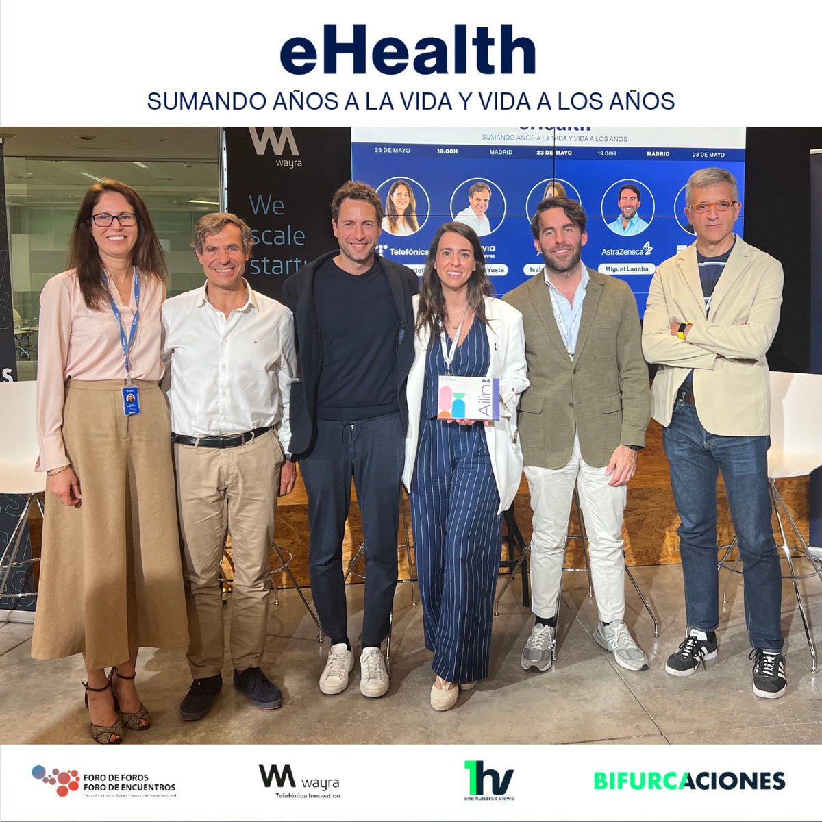 Bifurcaciones by 1hv (@bifurcaciones_) on Twitter photo Un lujazo de #eHealthBifurcaciones, by @WayraES, @ForodeForos y #1hvOneHundredViews
Micaela Martelli <a href="/TE_empresas/">Telefónica Empresas</a> <a href="/Telefonica/">Telefónica</a>
Pedro Díaz <a href="/saludsavia/">Savia</a>
Isabel Caruana #AilinHealth
Miguel Lancha, <a href="/AstraZenecaES/">AstraZeneca España</a>
Julian Isla <a href="/julianig/">Julian Isla Gomez</a> <a href="/MicrosoftES/">Microsoft España</a> <a href="/foundation29feb/">Foundation 29</a>
Juan Rivero #1hv Un lujazo de #eHealthBifurcaciones, by @WayraES, @ForodeForos y #1hvOneHundredViews
Micaela Martelli <a href="/TE_empresas/">Telefónica Empresas</a> <a href="/Telefonica/">Telefónica</a>
Pedro Díaz <a href="/saludsavia/">Savia</a>
Isabel Caruana #AilinHealth
Miguel Lancha, <a href="/AstraZenecaES/">AstraZeneca España</a>
Julian Isla <a href="/julianig/">Julian Isla Gomez</a> <a href="/MicrosoftES/">Microsoft España</a> <a href="/foundation29feb/">Foundation 29</a>
Juan Rivero #1hv