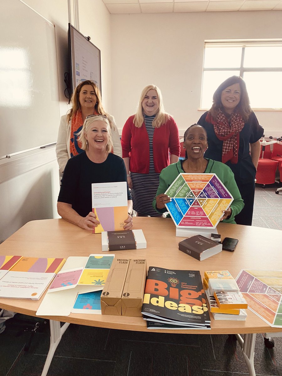 carinaginty's tweet image. Wonderful to have Tshwane University of Technology @THENSAZA with us in @atu_ie this week - ATU sharing our knowledge & expertise #digitaltransformation #digitalteachingandlearning strategies @ntutorr project supporting South Africa training plans for staff development in TEL🇮🇪🇿🇦