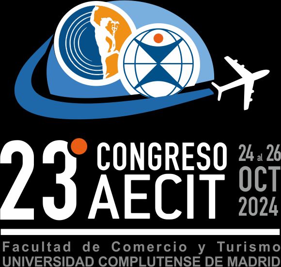 𝟮𝟯 𝗖𝗢𝗡𝗚𝗥𝗘𝗦𝗢 𝗔𝗘𝗖𝗜𝗧 
24 al 26 de octubre de 2024 
𝐑𝐞𝐜𝐞𝐩𝐜𝐢𝐨́𝐧 𝐝𝐞 𝐜𝐨𝐦𝐮𝐧𝐢𝐜𝐚𝐜𝐢𝐨𝐧𝐞𝐬 (𝐯𝐞𝐫𝐬𝐢𝐨́𝐧 𝐫𝐞𝐝𝐮𝐜𝐢𝐝𝐚) 𝐡𝐚𝐬𝐭𝐚 𝐞𝐥 𝟏𝟓 𝐝𝐞 𝐣𝐮𝐧𝐢𝐨 𝐝𝐞 𝟐𝟎𝟐𝟒
buff.ly/4dLE4mi
buff.ly/4bT5iG6
#AECIT #congreso #turismo