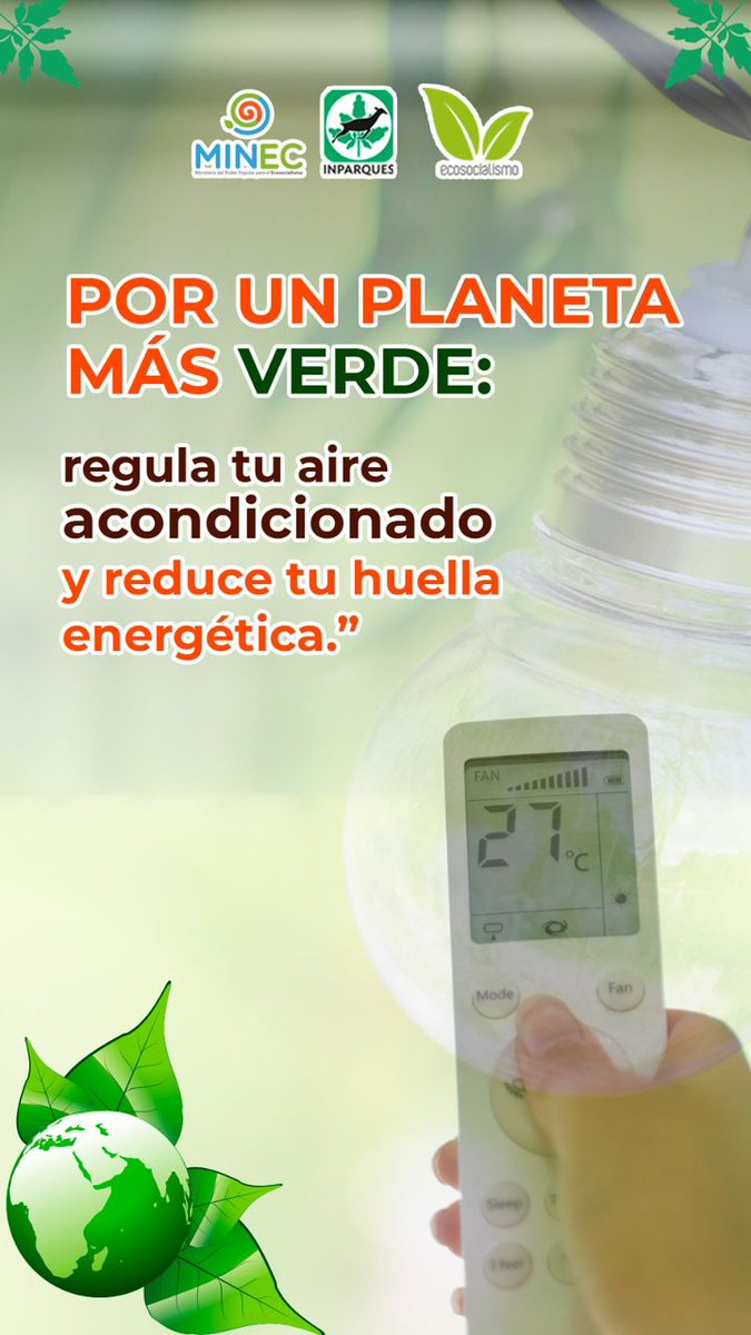 ♻️ ¡Ahorra energía, cuida tu bolsillo y el planeta!

Apaga las luces al salir de una habitación, usa electrodomésticos eficientes y baja la temperatura del aire acondicionado en verano. Pequeños gestos que hacen la diferencia. ¡Súmate al cambio!

#VerdadDePueblo