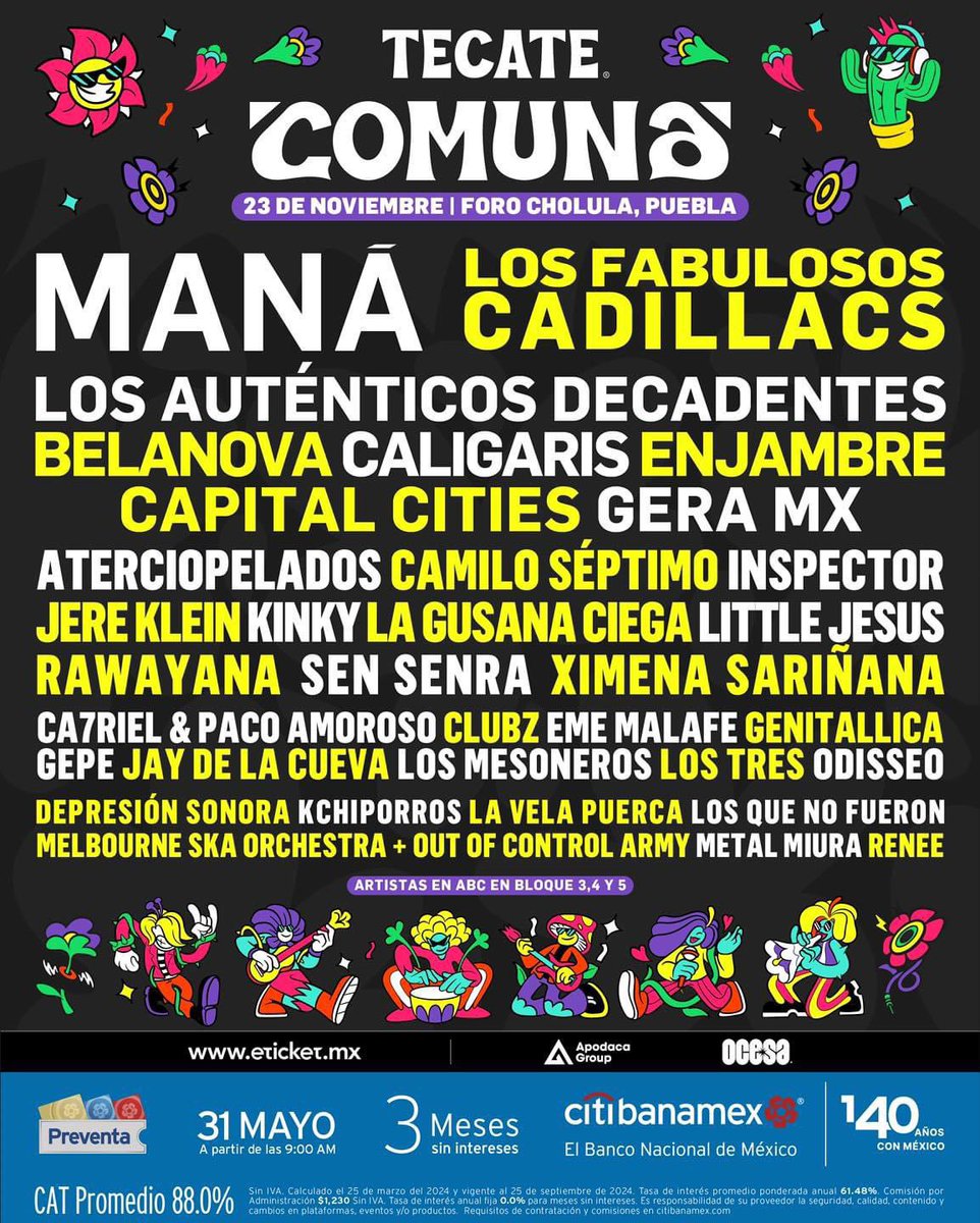 rockzona's tweet image. #TecateComuna Puebla 🇲🇽