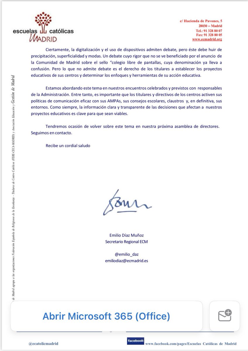 Escuelas Católicas Madrid tweet media