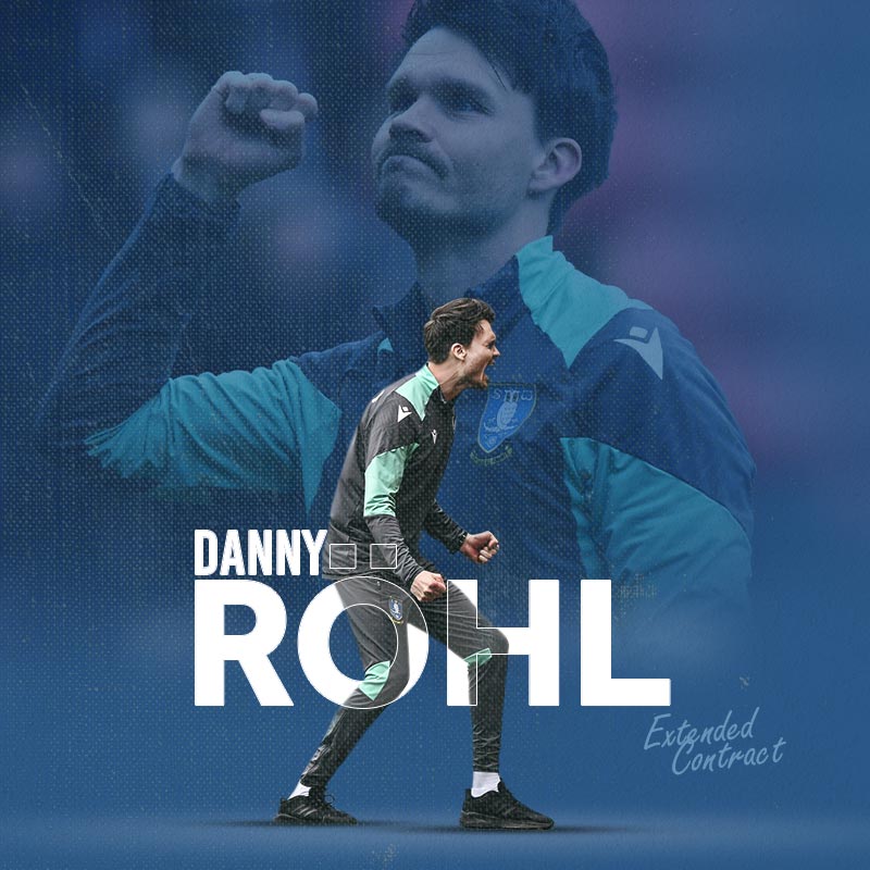 swfc's tweet photo. We are delighted to announce that Danny Röhl has signed an extended long-term contract with Wednesday 🦉 🇩🇪

#swfc