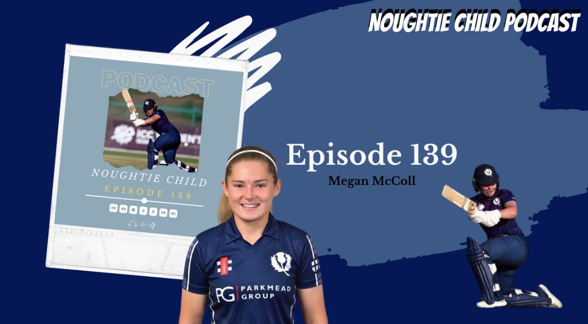 New episode out now with Scotland’s World Cup qualifier hero Megan McColl! We spoke all things: 

🏏Cricket story
🇦🇺Living in Aus
🏴󠁧󠁢󠁳󠁣󠁴󠁿Scotland pathway
🏆World Cup qualifying
🌍A debut World Cup prospect

open.spotify.com/episode/2AFvPS…