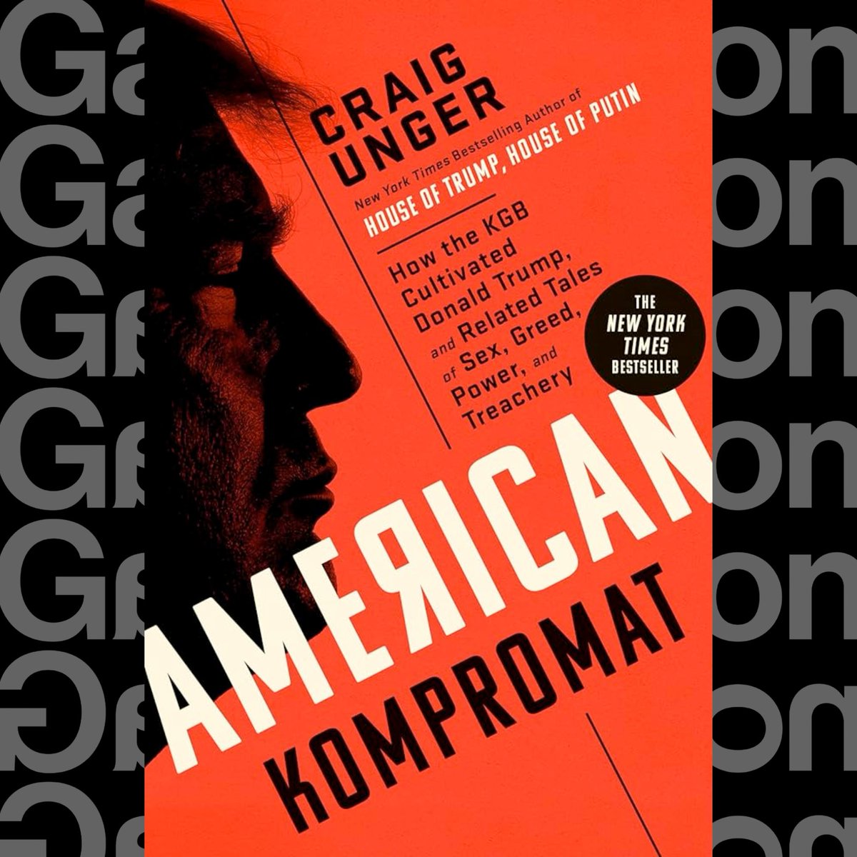 June 25th is George Orwell’s birthday! Come celebrate with us at a live taping of Gaslit Nation, featuring another fearless journalist, Craig Unger, the author of several bestselling books: House of Trump, House of Putin; House of Bush, House of Saud; and American Kompromat: