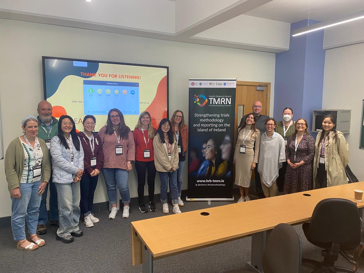 A huge thank you to Dr Norha Vera San Juan & Sigrún Clark from @RREALwork & @ucl and also to @QUESTScentre for a brilliant workshop on 'Rapid Qualitative Research Methods Applicable in Clinical Trials' today at @uniofgalway. Some very interesting discussion from our attendees!