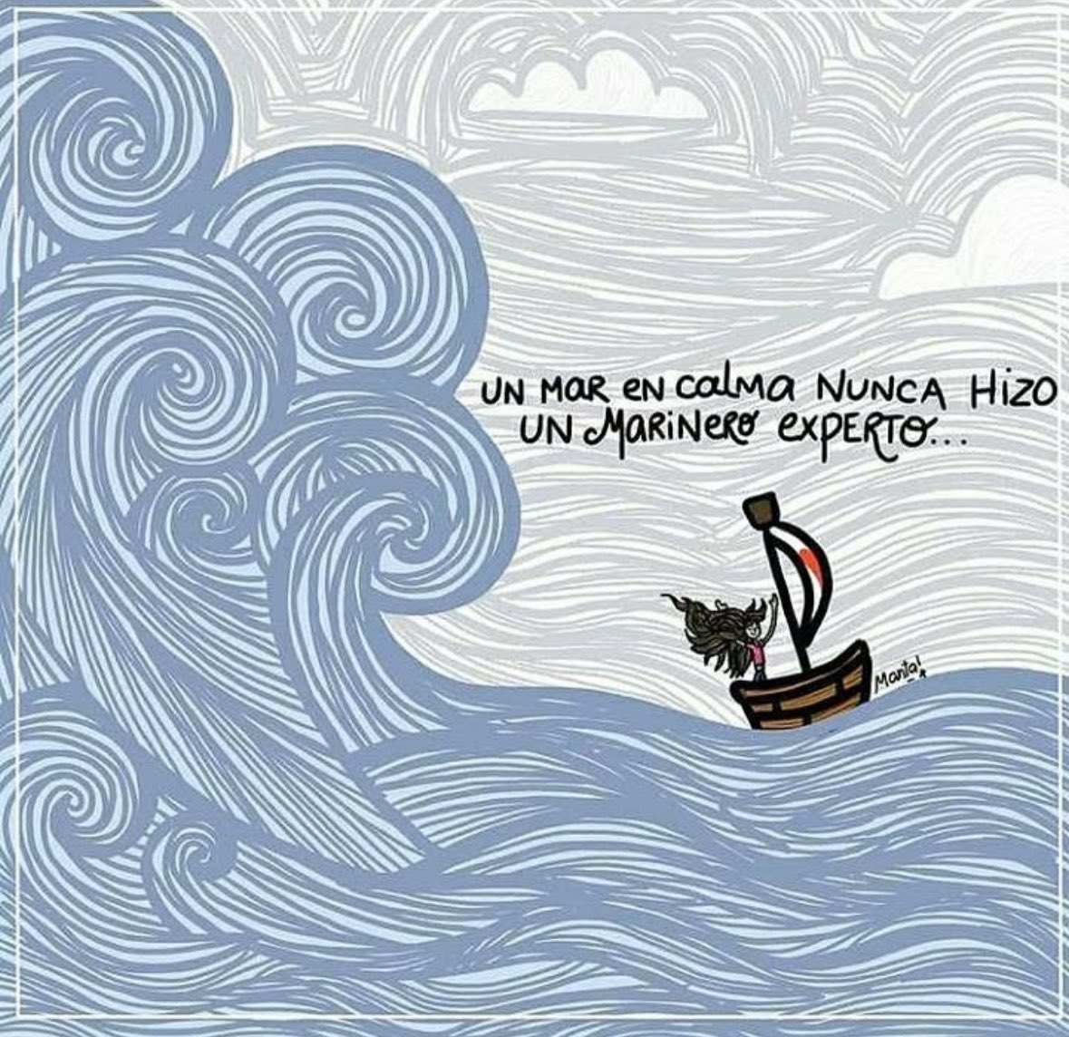 Todo lo malo que te pase te hace más fuerte