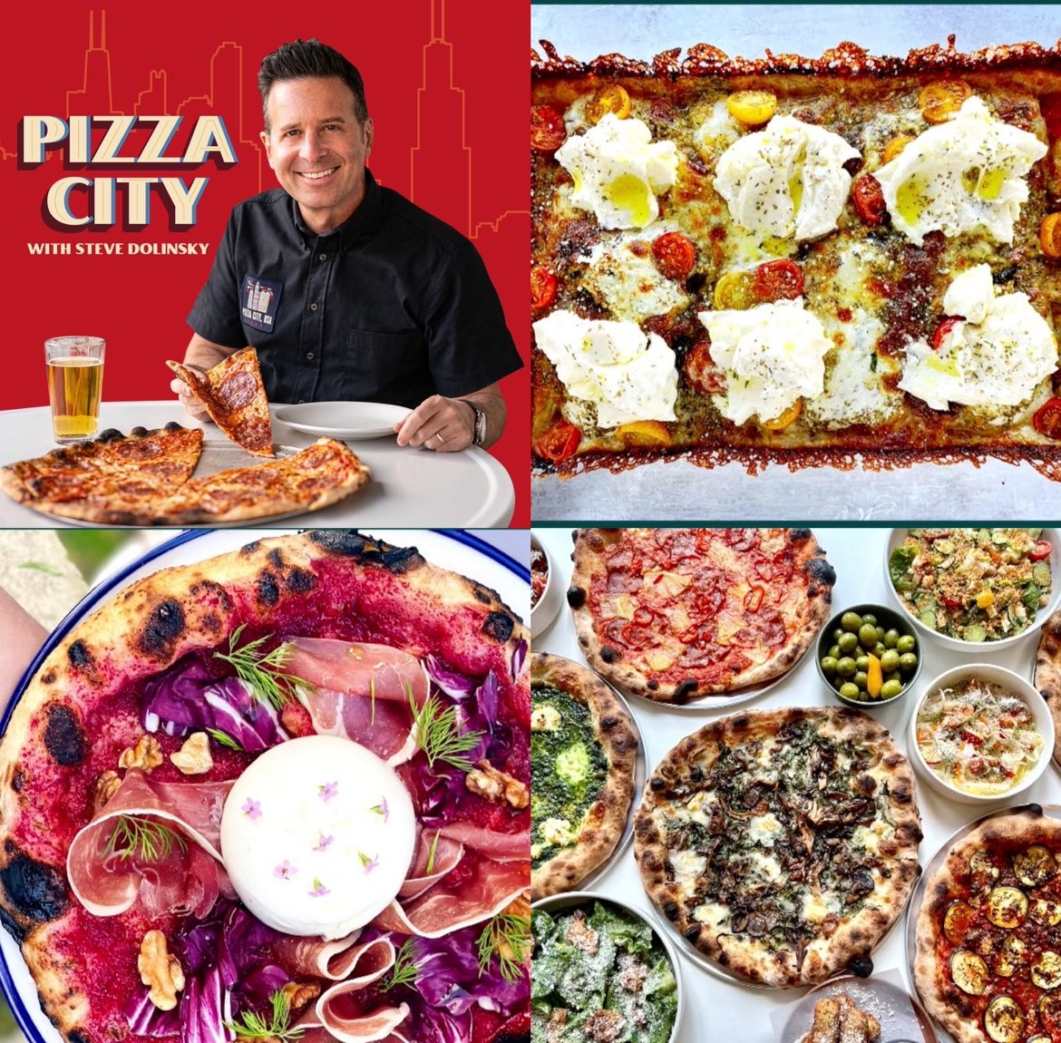 One of the most interesting panel discussions from this year’s Pizza City Fest L.A. was called “Eating with Your Eyes…” We tapped three pros to get their take on how they think about the visual as much as the recipe. LISTEN: podcasts.apple.com/us/podcast/piz…