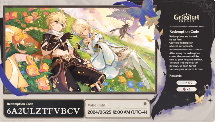 myo5xus's tweet photo. Genshin 4.7 livestream

2nd Primo Global code https://t.co/9UIsSTEX2K