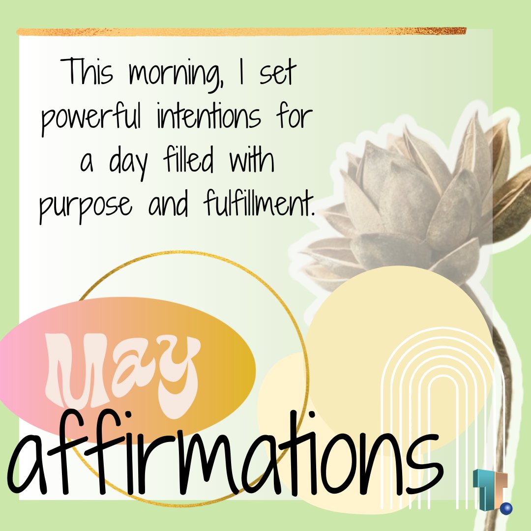 Today's #Affirmation.

#TrilliumTeam #WBE #SmallBusiness