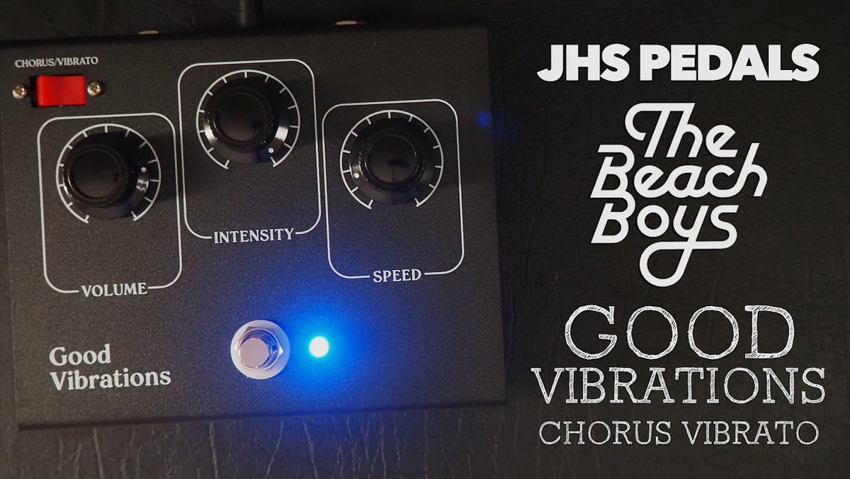 SURF'S UP!!! 🌊 Come along as we check out the new @jhspedals / @TheBeachBoys / @sweetwatersound collaboration, the Good Vibrations Chorus/Vibrato!! 

youtu.be/W7JbCTDiSvc

#pedaloftheday #jhspedals #TheBeachBoys #sweetwater #chorus #Vibrato #surfing #surfrock #guitarpedals