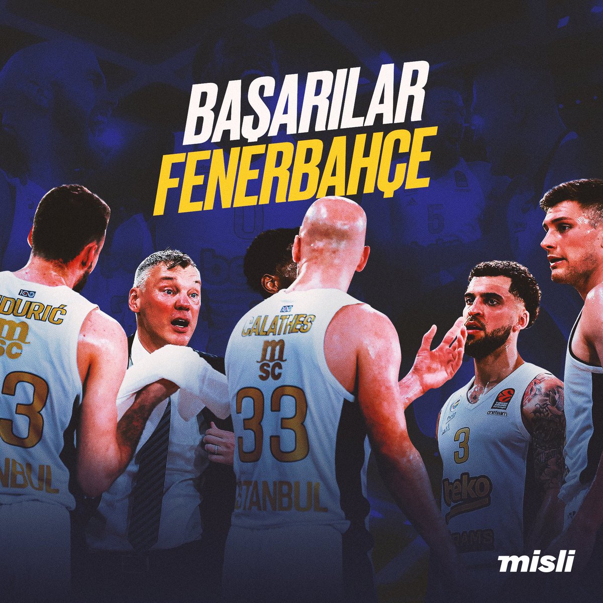 Finale son 1 maç! Başarılar Fenerbahçe!🟡🔵 #ŞampiyonOranMislide