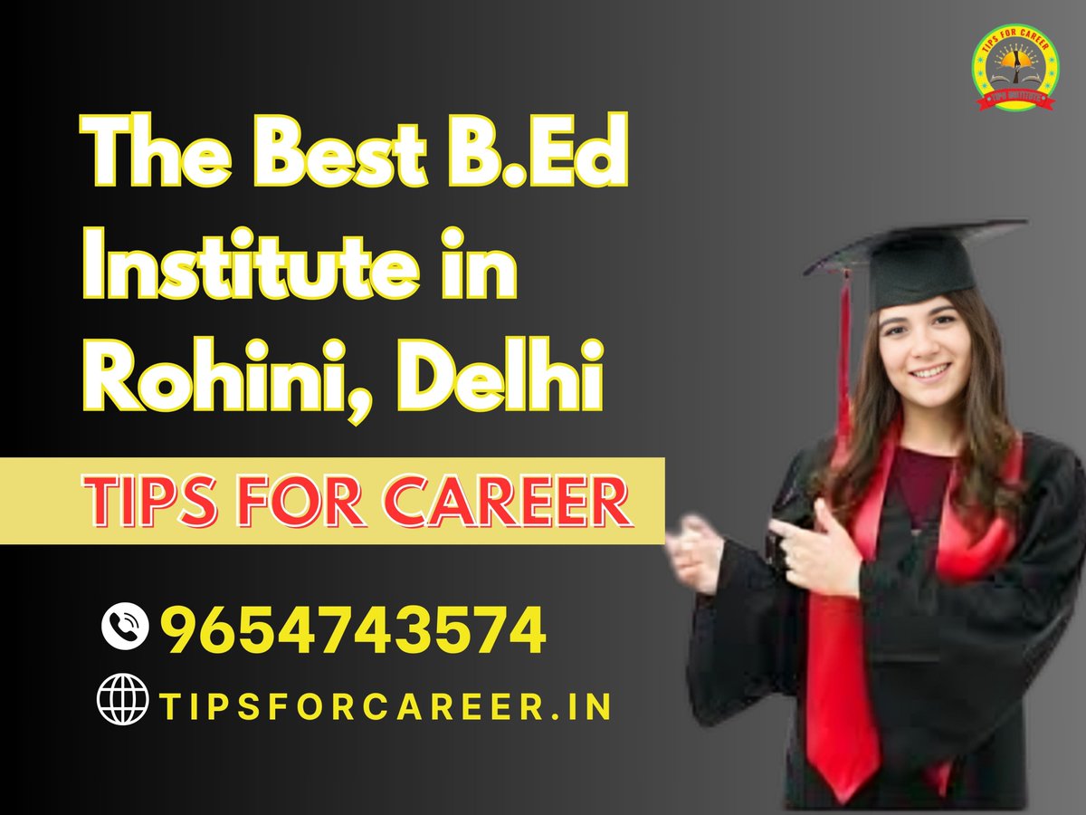 tipseducation7's tweet image. The Best B.Ed Institute In Rohini, Delhi
Tips For Career Institute in Rohini, Delhi
Call Now For Full Details - 9654743574
#bed #tipsforcareer #bestinstitute #best #BestInstituteinrohini #bedadmissioninrohini
#BEDAdmissioninDelhi #bestbedadmissioncenter
#BEdInstitute