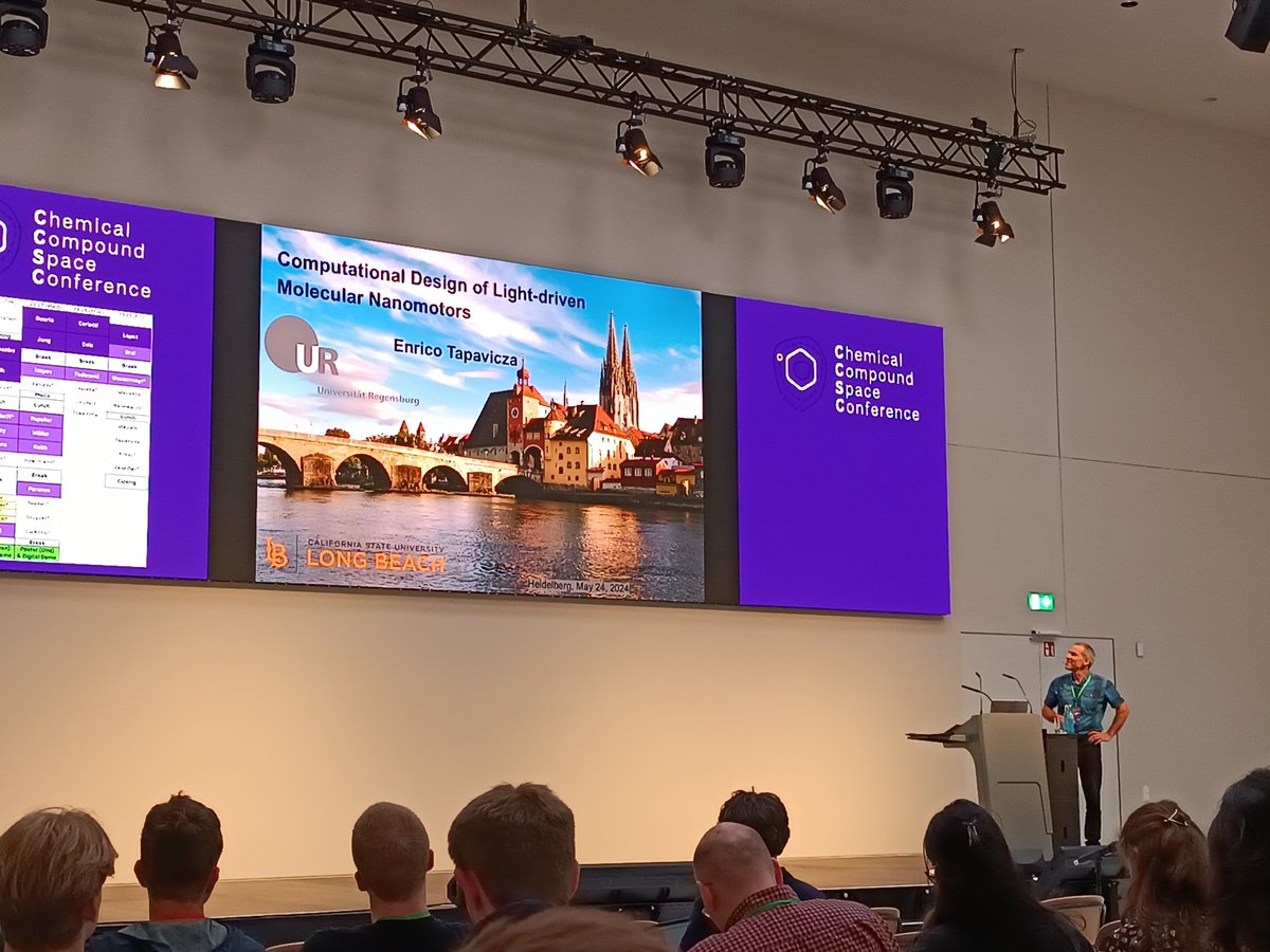 Enrico Tapavicza is introducing us to photoinduced molecular nano-motors through machine-learning approaches #CCS2024