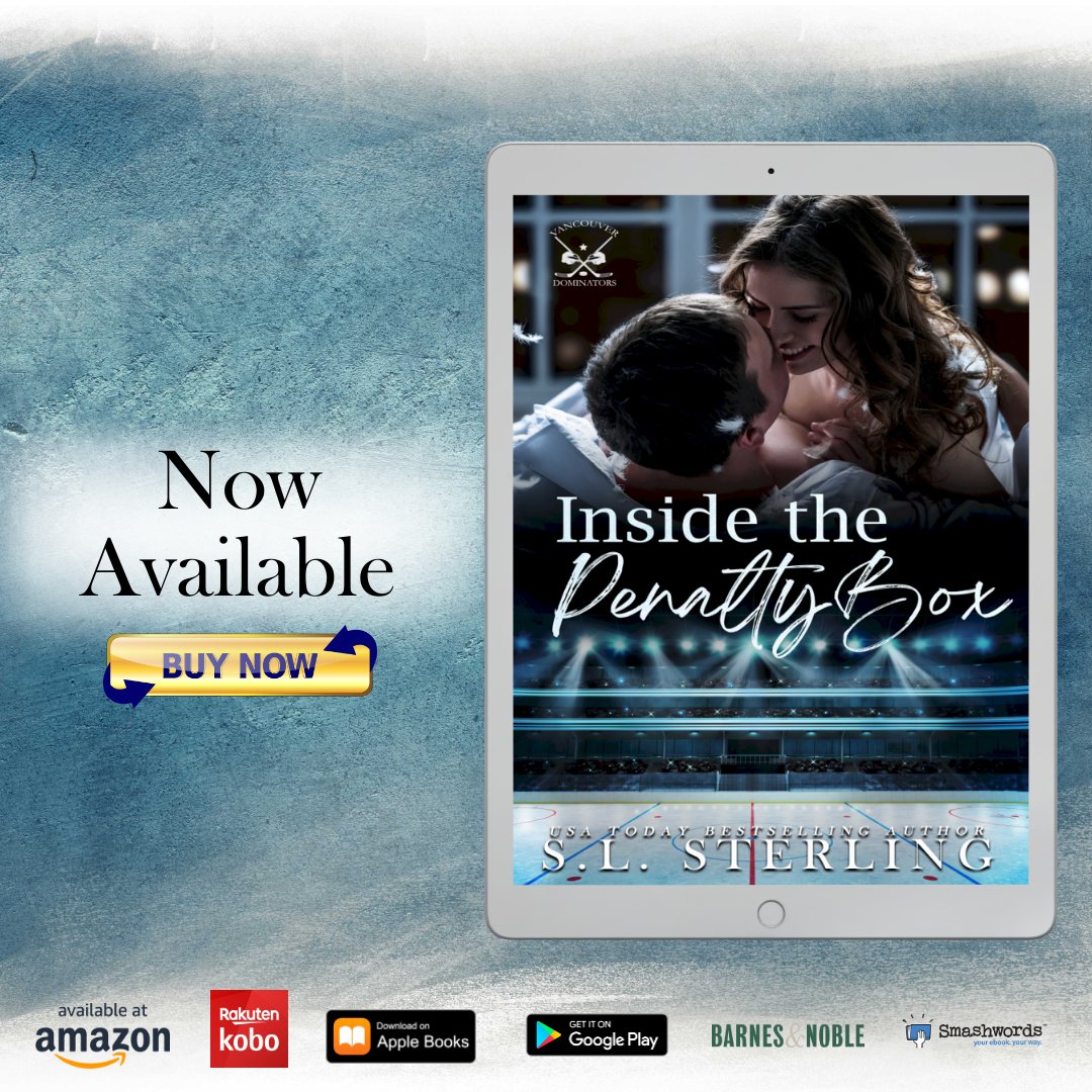 🏒 𝗡𝗘𝗪 𝗥𝗘𝗟𝗘𝗔𝗦𝗘 🏒 Inside the Penalty Box (Vancouver Dominators) by S.L. Sterling is LIVE! → geni.us/InsidethePenal…