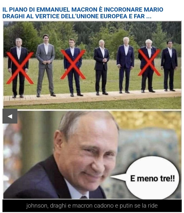 Vladimir visto che #biden è in partenza pf libera nos a malo... #trudeau Irritante e insopportabile 👹