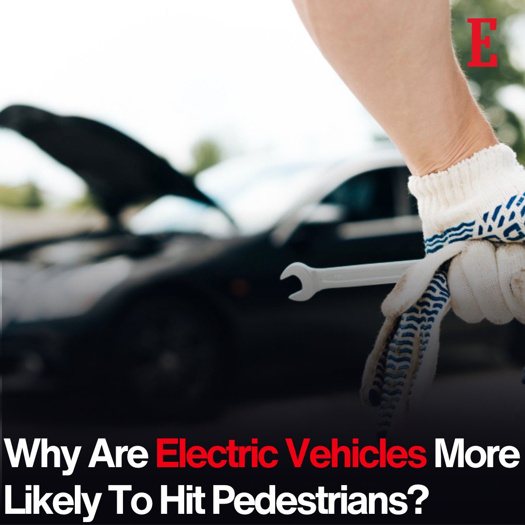 #ElectricVehicles
A new study published in the Journal of Epidemiology & Community Health reveals that electric vehicles (EVs) are more likely to hit pedestrians. 

Read the story: ow.ly/fvoS50RTVPe   

 #CommunityHealth #UrbanMobility #PedestrianSafety #ElectricVehicles