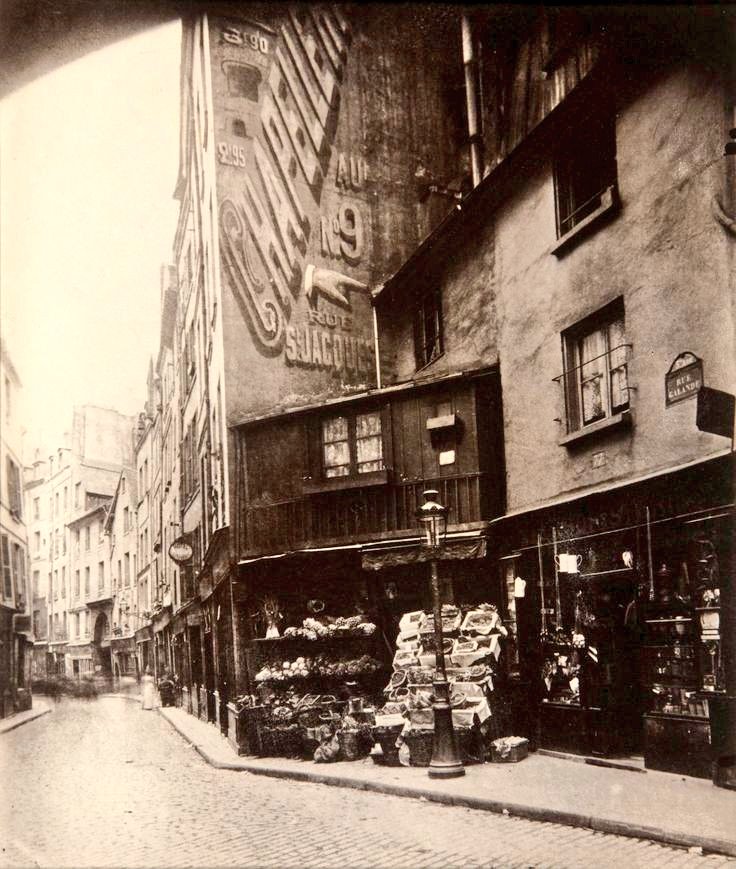 Eugène Atget. Rue Galande c.1900. 5e