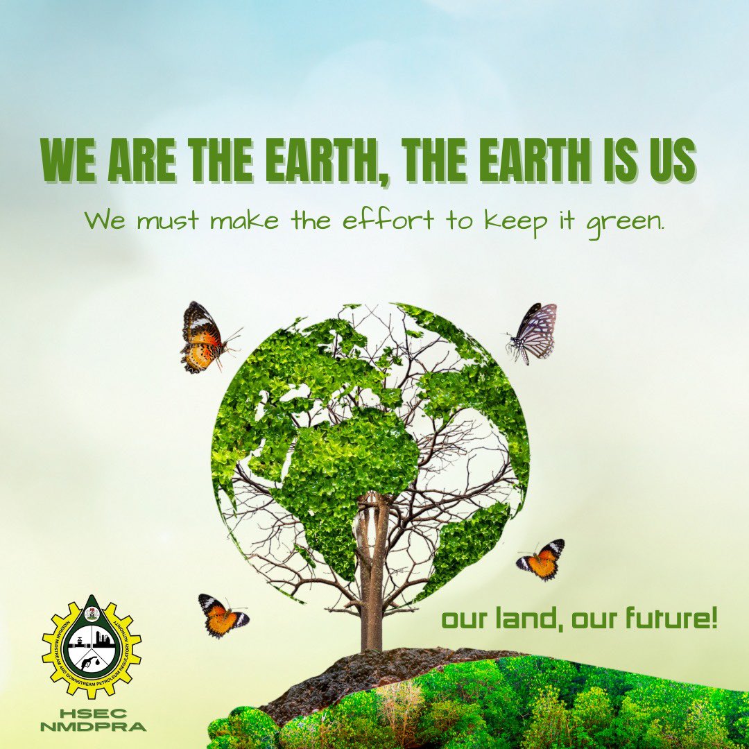 NMDPRA_Official's tweet image. #WorldEnvironmentDay2024 #EarthDay2024 #OurLandOurFuture #GenerationRestoration #GoGreen #SaveThePlanet #ClimateAction #ReduceReuseRecycle #PlantATree #EndPlasticPollution #GreenLiving