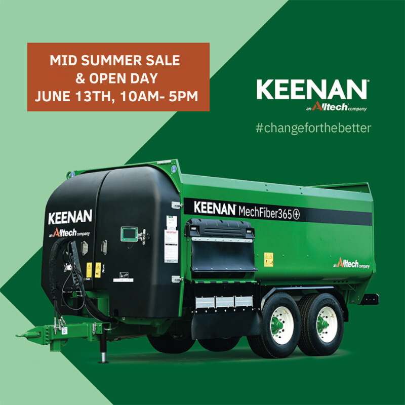 Exciting news for KEENAN Ireland this week as we announce our upcoming Mid Summer Sale and Open Day on June 13th!

Keep an eye on our socials for more information on the day and a new downloadable catalogue📗
#KEENAN