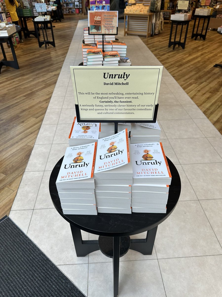 Waterstones Liverpool (@waterstoneslpl) on Twitter photo Looking for an amazing weekend read? Unruly by <a href="/RealDMitchell/">David Mitchell</a> is now in Paperback.
#Unruly
<a href="/PenguinUKBooks/">Penguin Books UK</a> Looking for an amazing weekend read? Unruly by <a href="/RealDMitchell/">David Mitchell</a> is now in Paperback.
#Unruly
<a href="/PenguinUKBooks/">Penguin Books UK</a>