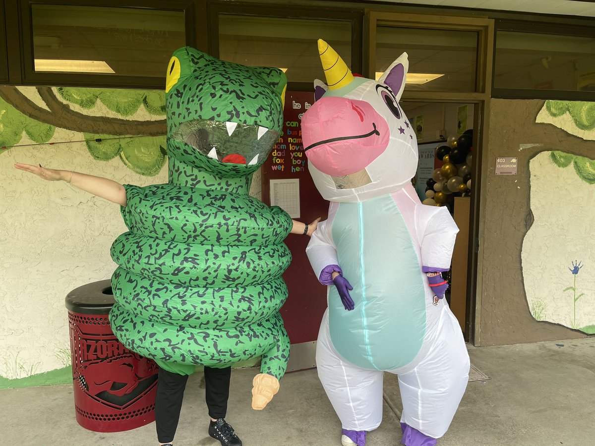 Bay District Schools (@baydistschools) on Twitter photo Slithering into summer break with our sssensational Hiland Park Elementary School principal and her colorful assistant principal who is bringing the unicorn fun! Last day of school vibes are hisss-terical as we bid farewell to our scholars. <a href="/ronclarkacademy/">Ron Clark Academy</a> Slithering into summer break with our sssensational Hiland Park Elementary School principal and her colorful assistant principal who is bringing the unicorn fun! Last day of school vibes are hisss-terical as we bid farewell to our scholars. <a href="/ronclarkacademy/">Ron Clark Academy</a>