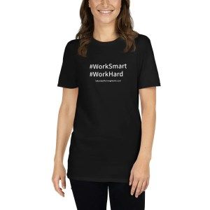 The #SaturdayMorningHustle #EntrepreneurAF #CoffeeAndDonuts ☕️ & 🍩 and #WorkSmart #WorkHard t-shirts, hoodies, hats and coffee mugs are now available at bit.ly/SMHswag