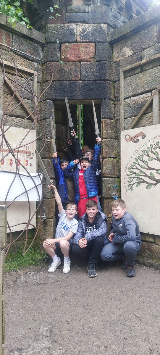 Hill group have completed the knight's quest.