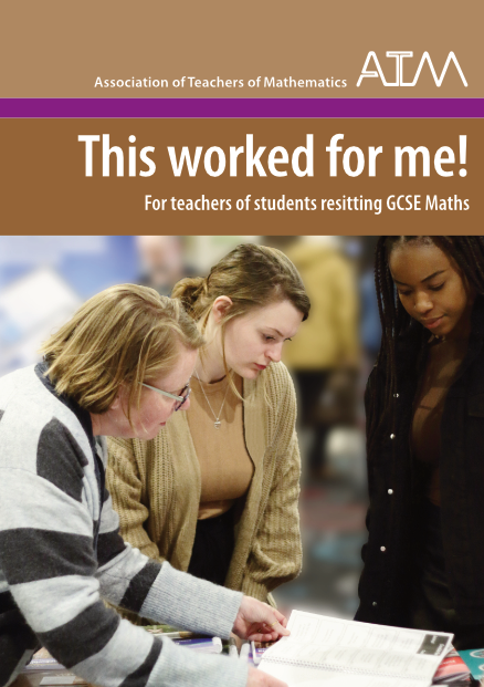 ATMMathematics's tweet photo. Just Published, a new resource for teachers of students resitting GCSEs 'This Worked for Me' is a collection of ideas where teachers share experiences of what worked for them with their FE students. #FECollege #6thFormCollege #GCSE #Retakes #Maths https://t.co/PT7sfM9wer https://t.co/5aej6XWroX