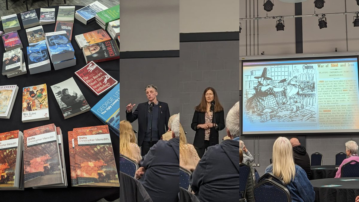 Prifysgol Abertawe (@prif_abertawe) on Twitter photo 📖🗣️Mewn partneriaeth â @parthianbooks, gwnaethom ymuno â’r gymuned leol yn ddiweddar i archwilio llenyddiaeth a hanes Cymru a’i diwydiant dur, gan ddathlu rhifyn newydd <a href="/LibraryOfWales/">Library of Wales</a> o nofel glasurol yr Athro Christopher Meredith, #Shifts.
➡️ bit.ly/45c9iPT 📖🗣️Mewn partneriaeth â @parthianbooks, gwnaethom ymuno â’r gymuned leol yn ddiweddar i archwilio llenyddiaeth a hanes Cymru a’i diwydiant dur, gan ddathlu rhifyn newydd <a href="/LibraryOfWales/">Library of Wales</a> o nofel glasurol yr Athro Christopher Meredith, #Shifts.
➡️ bit.ly/45c9iPT