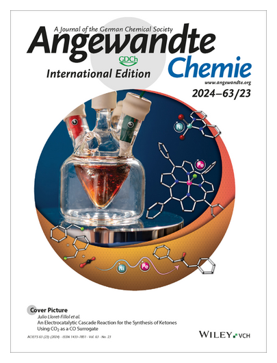 #ICIQPublications 🎉 Proud to see this #Cover in @angew_chem showing the work of Prof. @JulioLloret 🔗onlinelibrary.wiley.com/doi/10.1002/an… #Electrocatalysis #CO2valorization #CascadeReaction #Carbonylation #DualCatalysis