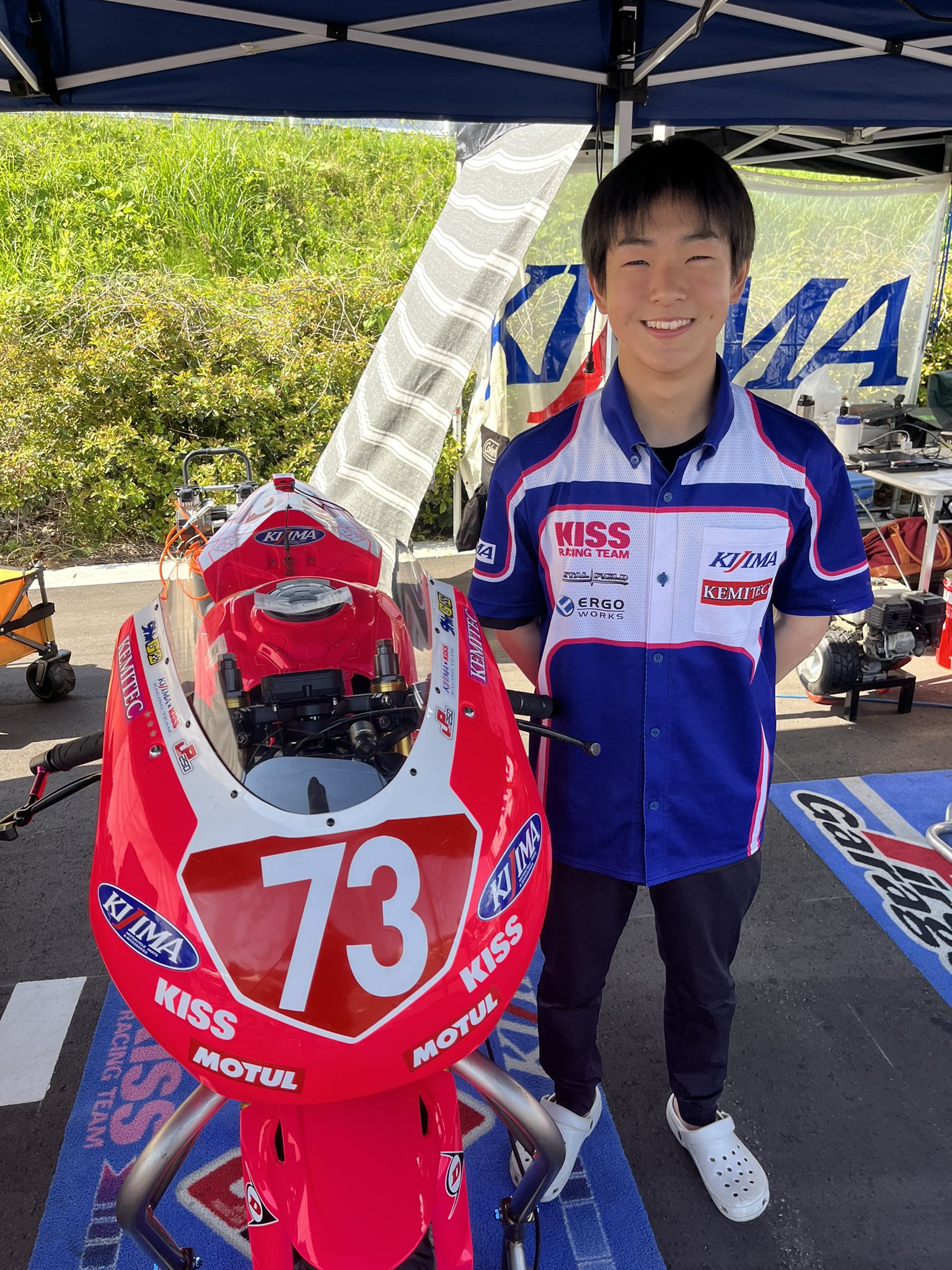 KISS　RACING　ライダースジャケット　レーシングスーツ　キジマレーシング レーシングスーツ KISS KISS RACING ライダーズジャケット 【公式通販】