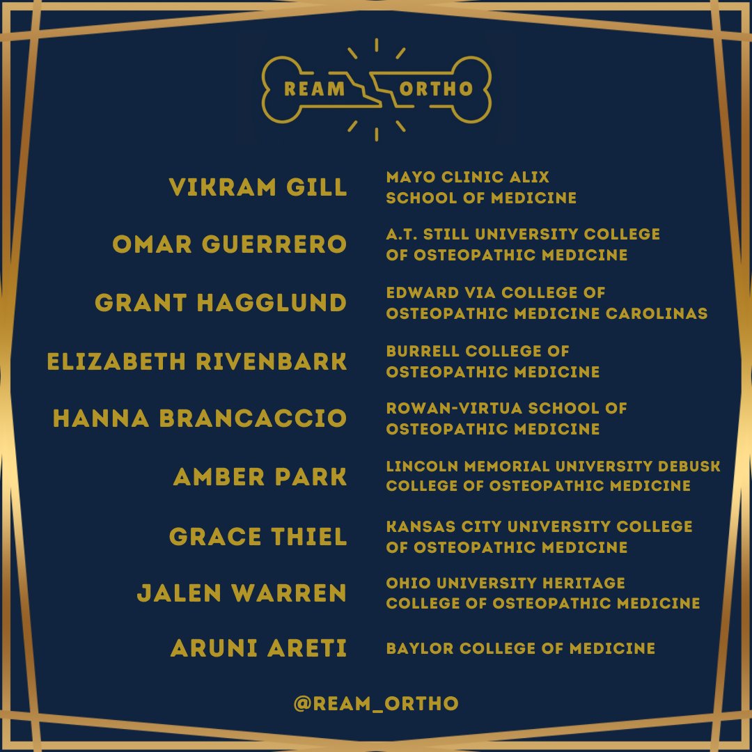 REAM ORTHO tweet media