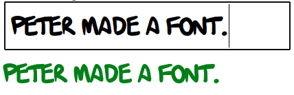 pjlaurie's tweet photo. It's a bad font, with lots of learning on how to make it better. #keming https://t.co/WWDUzQJCPM