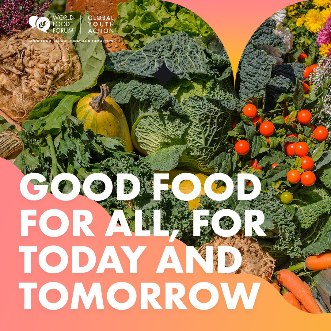 🌱 In 2024, the #WorldFoodForum has chosen the theme: 'Good food for all, for today and tomorrow'.

💛 What does good food mean to you? Comment below and join the conversation!

#WFF2024 #GoodFoodForAll