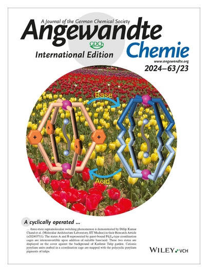 #OnTheCover Cage-To-Cage Transformations in Self-Assembled Coordination Cages Using "Acid/Base" or "Guest Binding-Induced Strain" as Stimuli (<a href="/DillipKChand/">Dillip K Chand</a> and co-workers) onlinelibrary.wiley.com/doi/10.1002/an… <a href="/GroupChand/">Chand Group</a> <a href="/iitmadras/">IIT Madras</a> onlinelibrary.wiley.com/doi/10.1002/an…