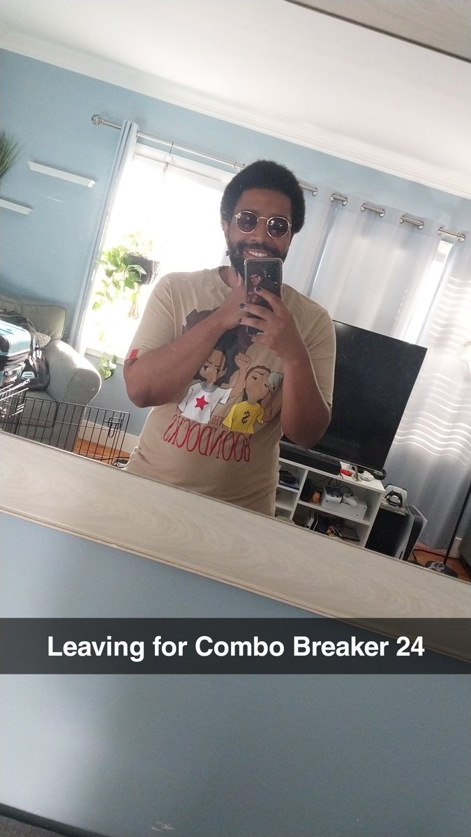 Mikecappone's tweet image. Heading to Combo Breaker!!! Can't wait to smoke with everyone and get the smoke from everyone !