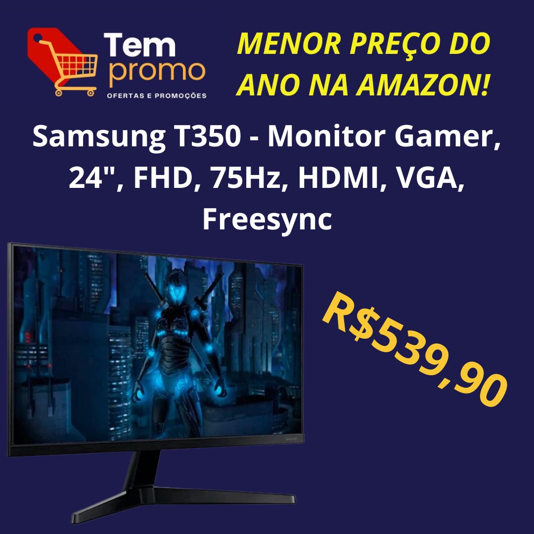 🖥🖥🖥

amzn.to/3QYe79u

#SamsungT350 #MonitorGamer #SamsungMonitor #24InchMonitor #FullHD #75HzRefreshRate #HDMI #VGAMonitor #Freesync #GamingSetup #GamingMonitor #SmoothGaming #HighPerformance #SamsungDisplay #ImmersiveGaming