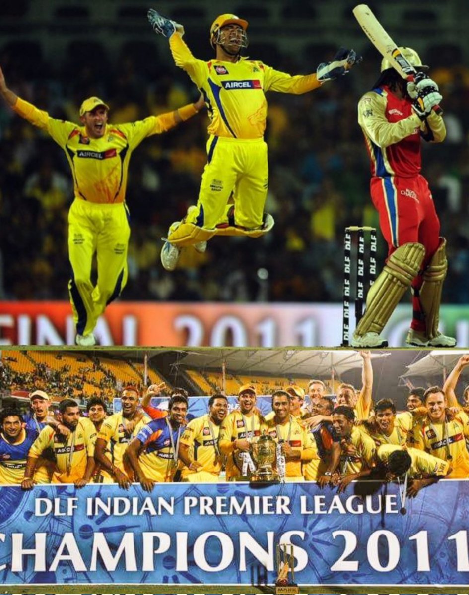 We owned RCB in 2011 . Rt if you remeber this moment. Target 🎯 - 300rts . SELFISH JOKER CHOKLI CSK SLAVE KOHLI #KohliDogofDhoni