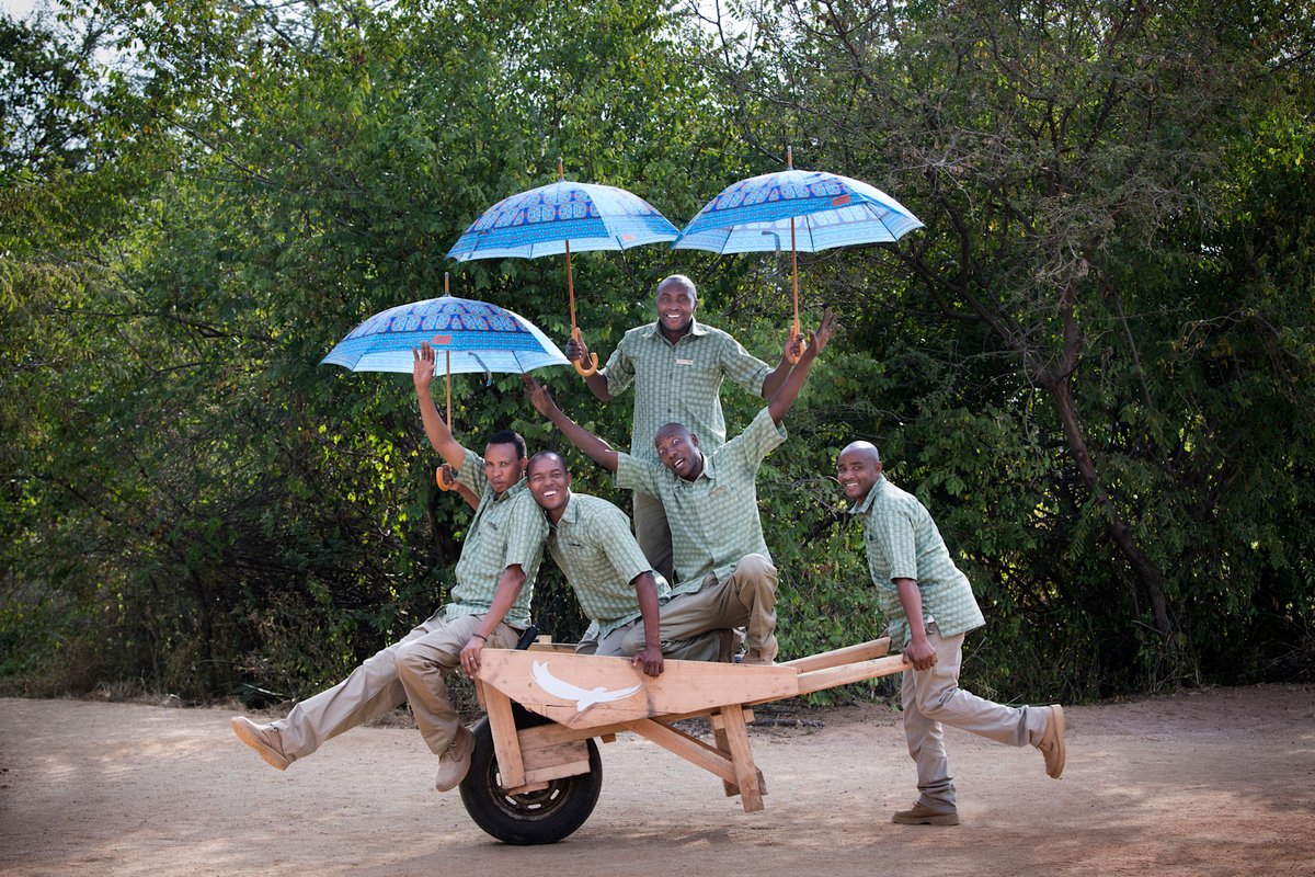 Loads of team spirit and sunshine: We're always ready to brighten your day! ☀️ 📍: andBeyond Grumeti #seewhatliesbeyond #andbeyondtravel #luxurytravel #andbeyondgrumeti #grumeti #serengeti #serengetinationalpark #tanzania #travelinspiration #traveldeeper #andbeyondsafari