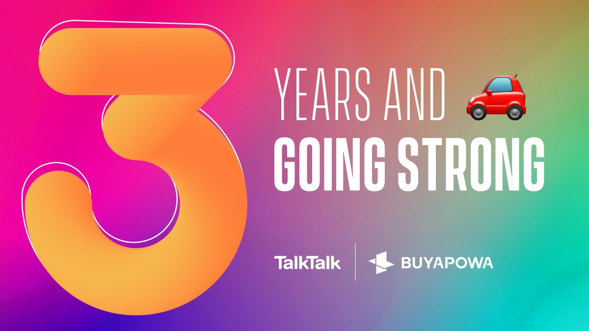 Today marks our third anniversary with TalkTalk, the UK's leader in connectivity! 🌐🏡 TalkTalk has revolutionized how millions stay connected with their innovative, reliable, and affordable services. 💡📈

Here's to many more years of success and innovation together! 🥂🚀