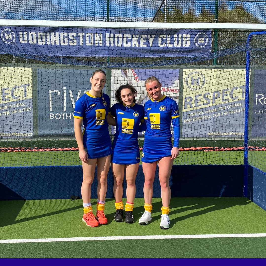 Our girls are gearing up for an exciting weekend of matches against Ireland! We are incredibly proud of Lexie, Caterina, and Anna as they represent Scotland, in the U21s Team 💙💛 Let's all wish them the best of luck and show our support! @ScottishHockey