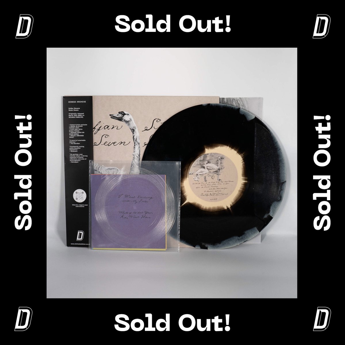 It will hardly surprise you at all to learn that we *think* that was our fastest ever sell out!

Thanks to Sufjan and @asthmatickitty for making such a killer package, and thanks to all of you that shopped so hard and fast. 

Do join the mailing list of all #dinkededition shops,
