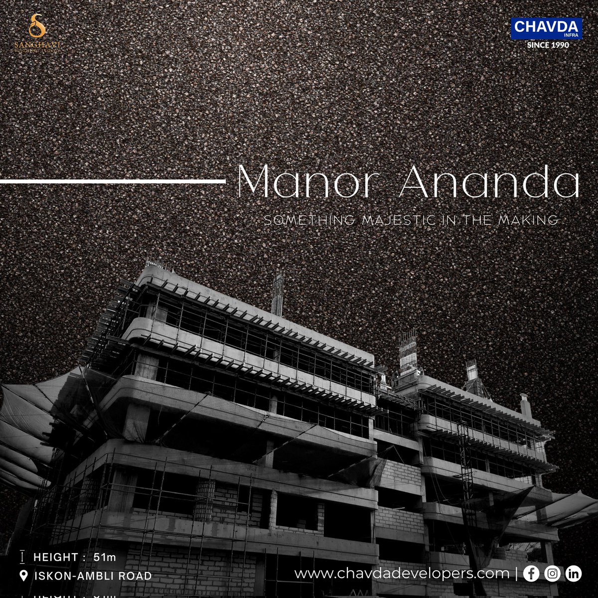 Excellence is our foundation. We're dedicated to raising the bar in construction standards, delivering projects that stand the test of time.

#Buildinglegacy #30yearsstrong #Chavdainfra #realestate