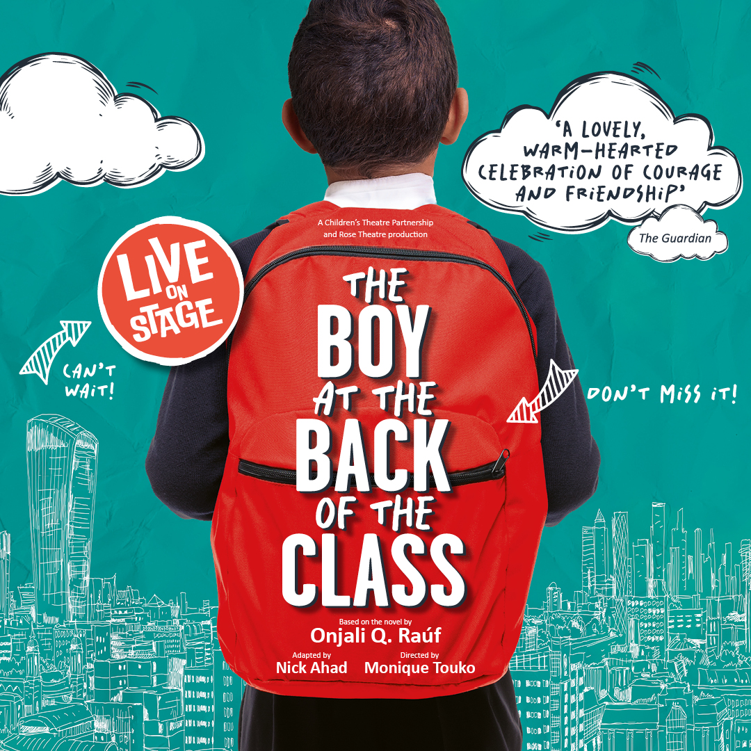 Onjali Q. Raúf - author of the Blue Peter prize winning The Boy at the Back of the Class - will be live on @BBCRadioSolent in just under an hour! Tune in at 2.30pm to hear all about her work, ahead of next week's fun filled production 🤩👇bbc.co.uk/sounds/play/li…